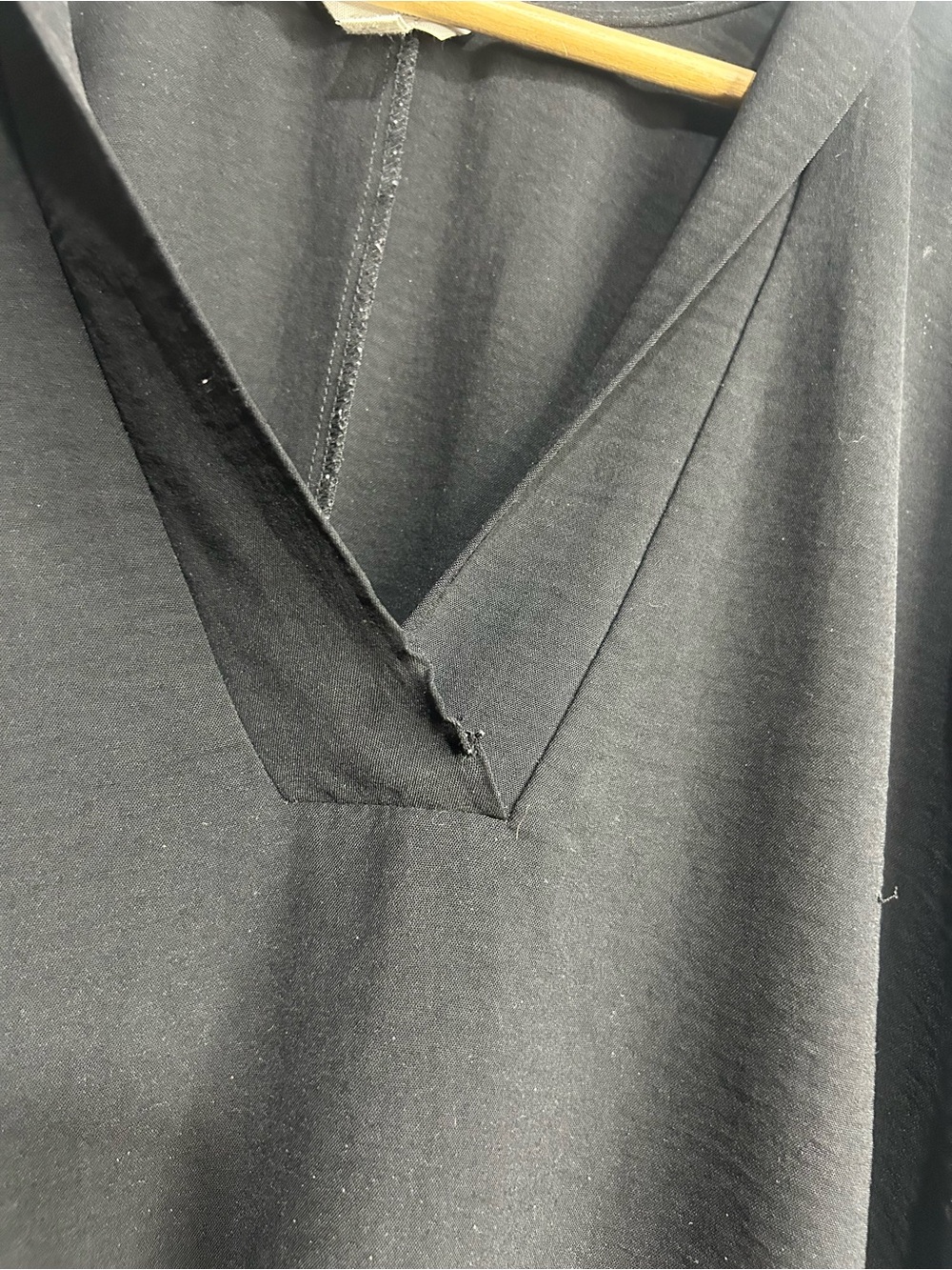 5 for $25🔥Terra & Sky Black Tunic Shirt 4XL (28W-30W) - Picture 5 of 7